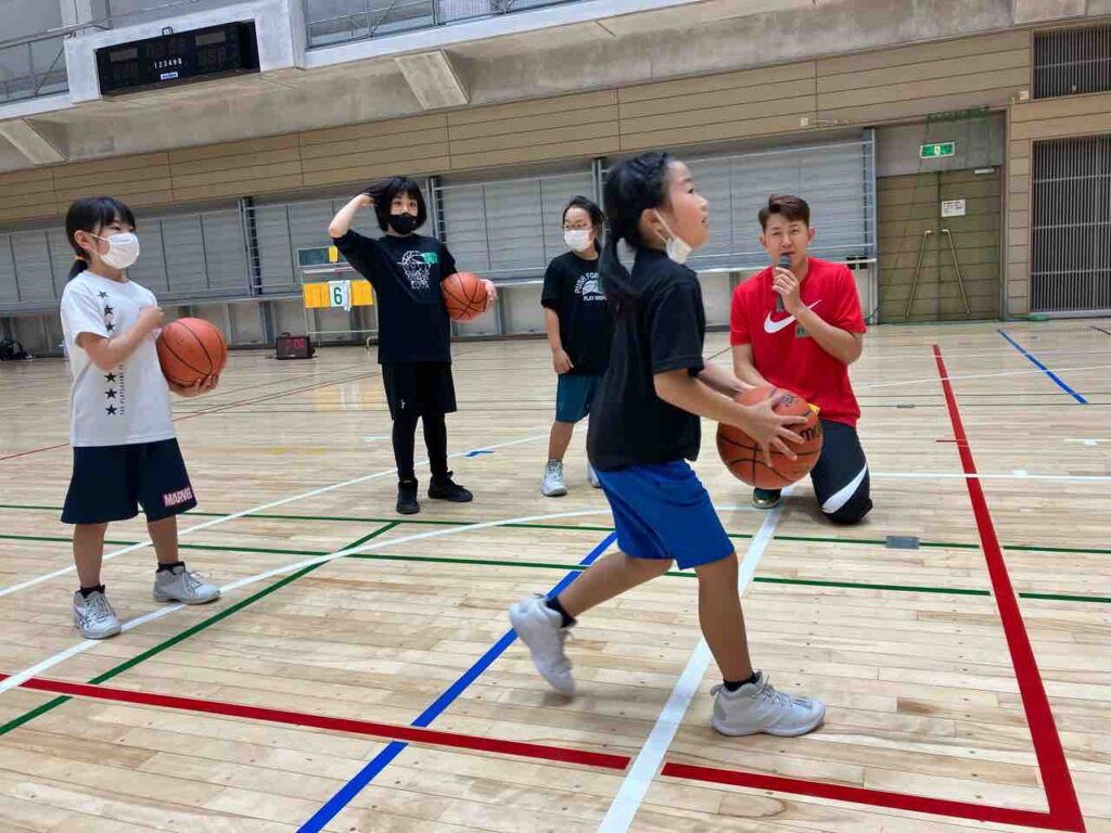 1日目同様に低学年、高学年に分かれて実施