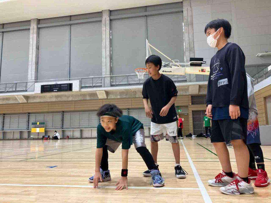 DF練習も実施