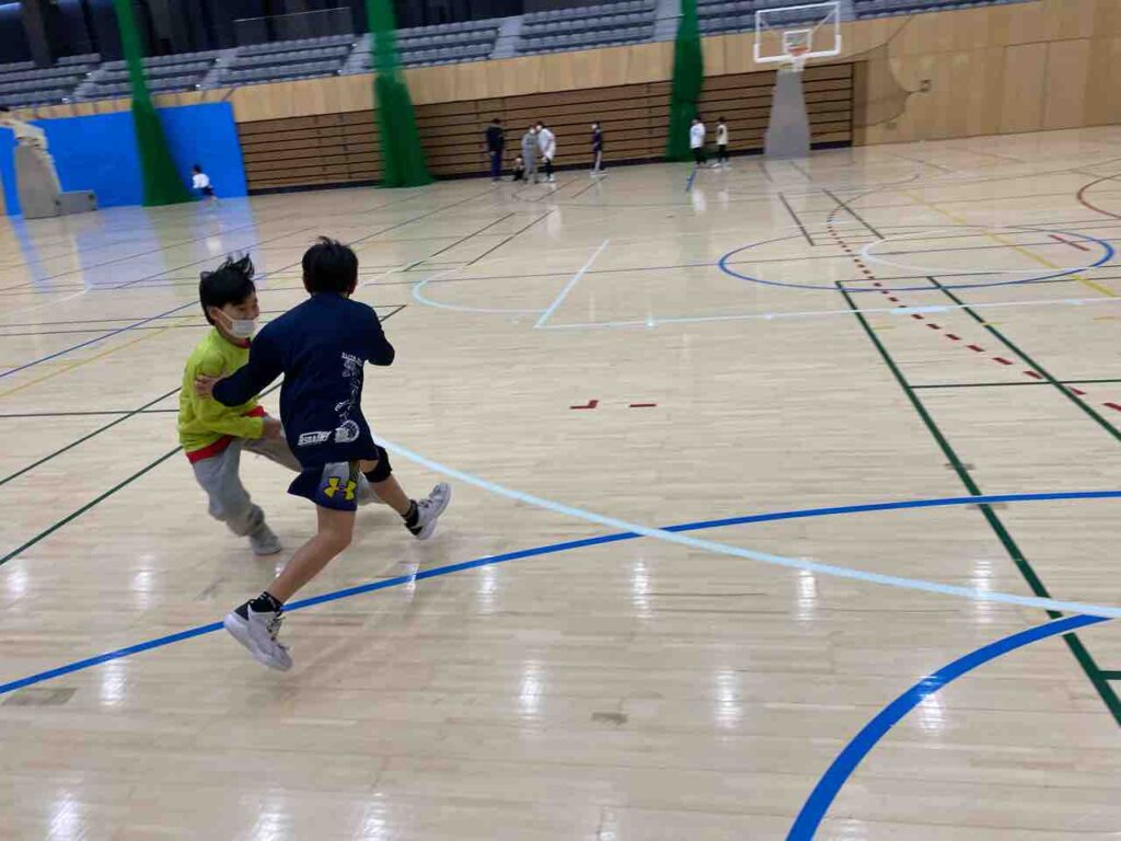 最終日だからこそ気合いを入れて声を出して全力で
ディフェンス練習