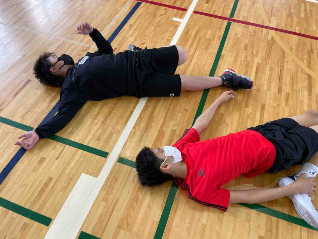 しっかりとダウンをして終了‼️