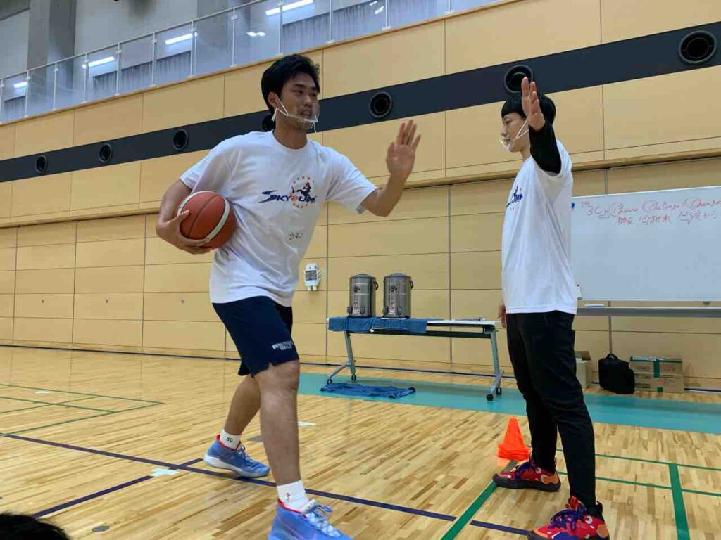 ピポッドの練習！