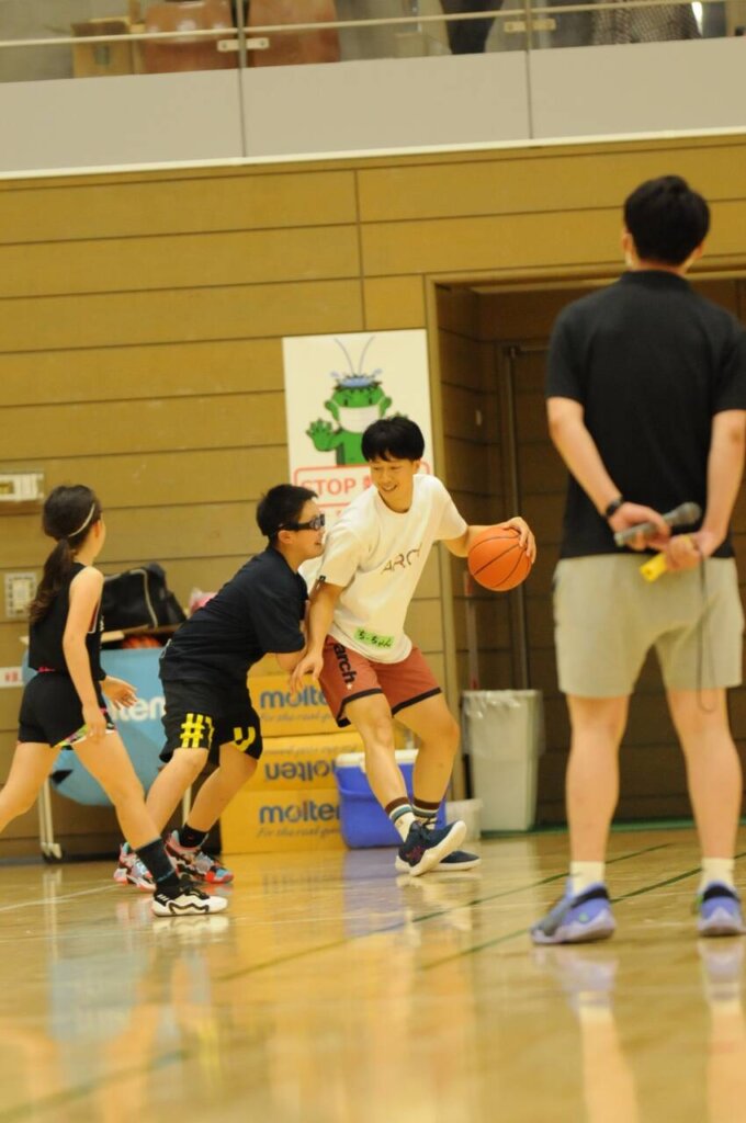 果敢に立ち向かう選手たち