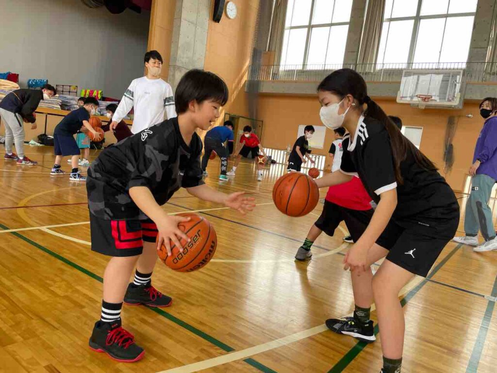 ドリブル&ドライブ練習状況判断が大切