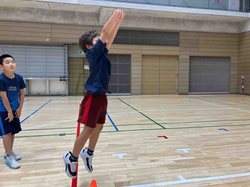 続いてはシュート練習