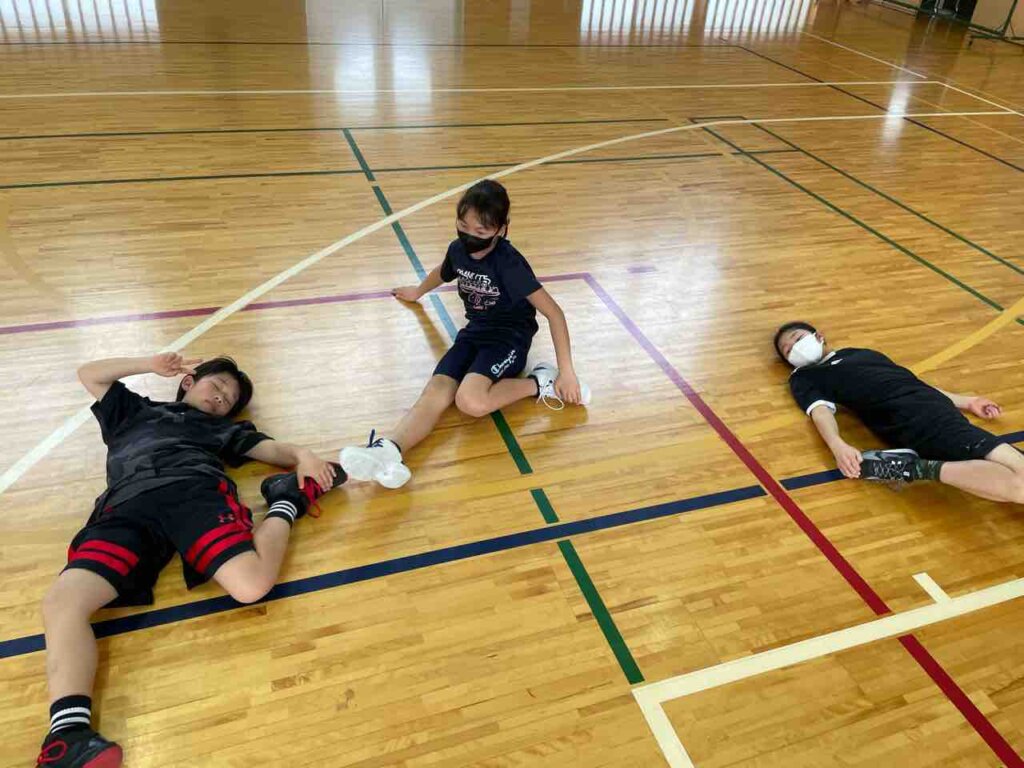 しっかりとダウンをして終了‼️