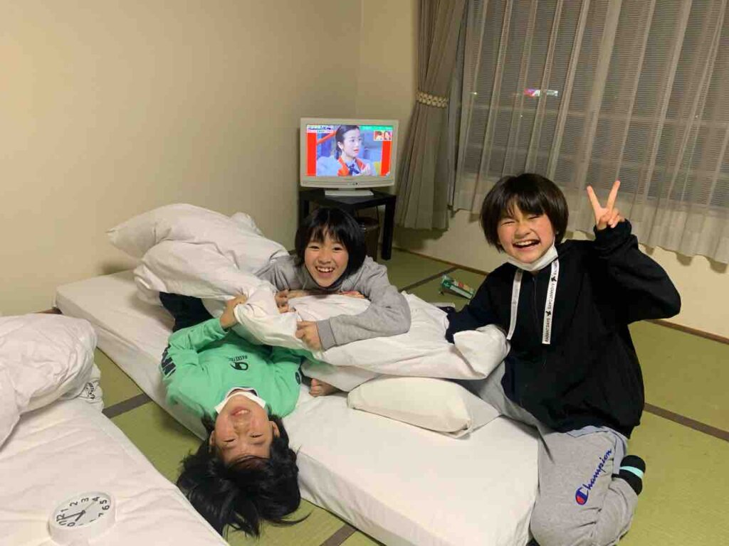 明日は最終日！夜更かしせずにしっかり寝て、明日に備えましょう♪