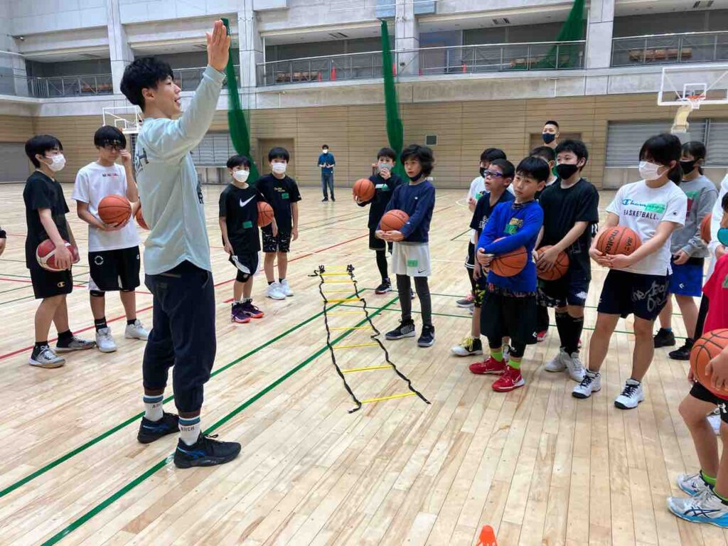 1日目同様に低学年、高学年に分かれて実施