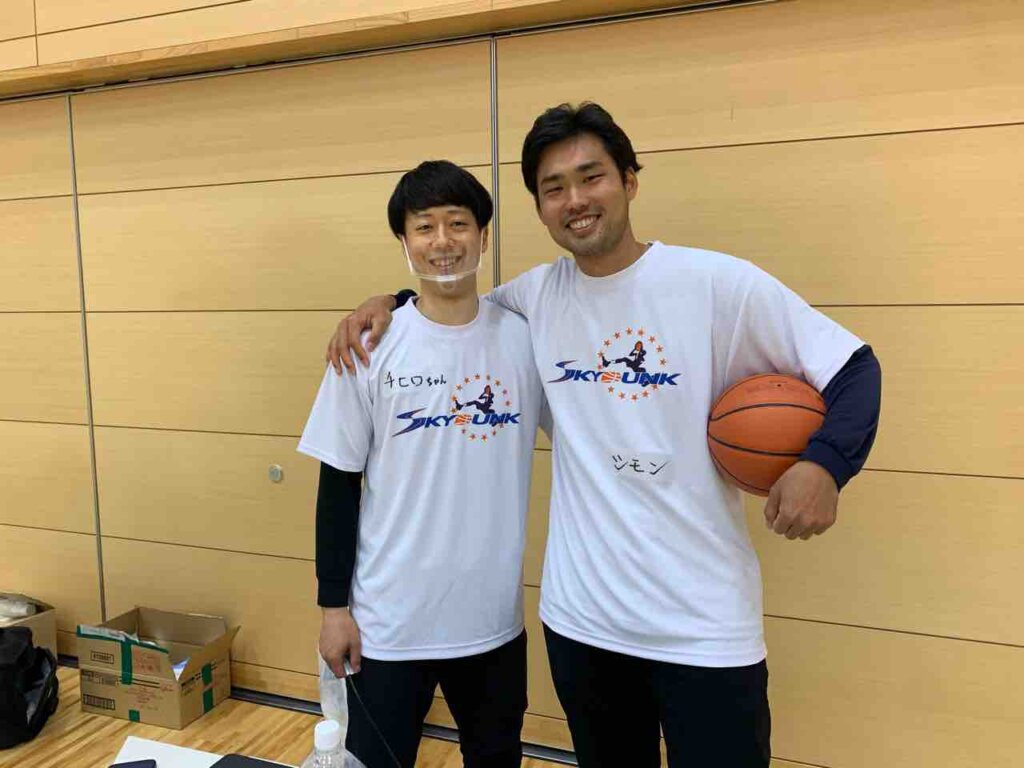 沢頭智弘コーチ、高山師門コーチ