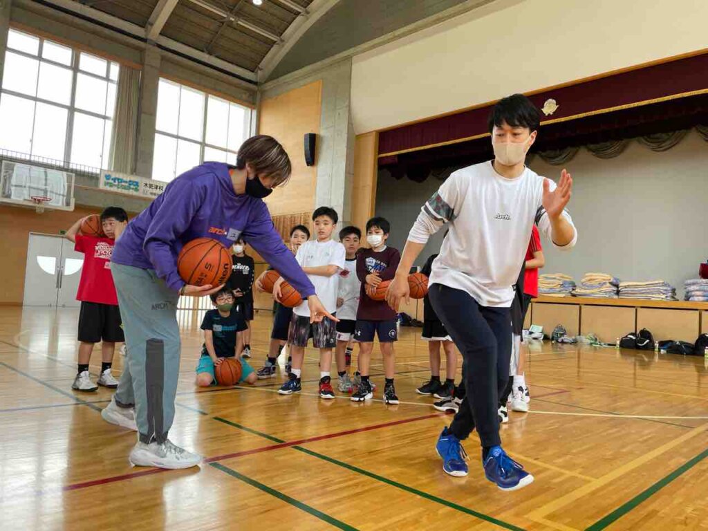 ドリブル&ドライブ練習状況判断が大切