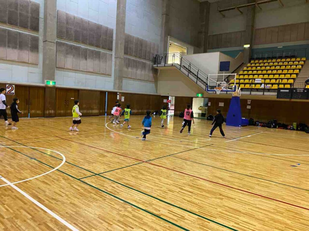 練習の最後は試合を実施‼️