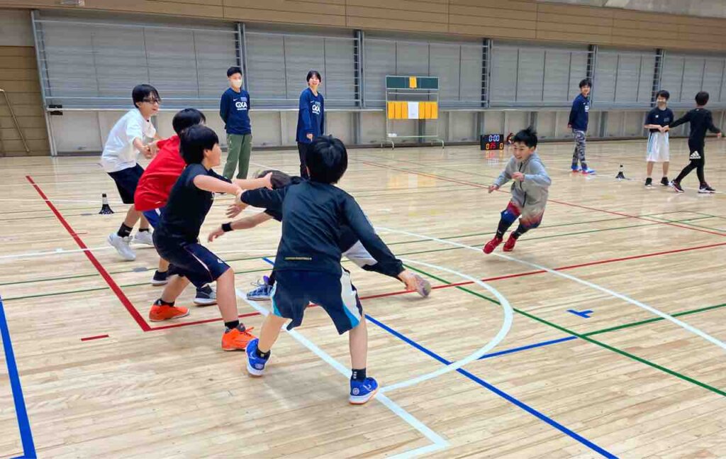 DF練習も実施