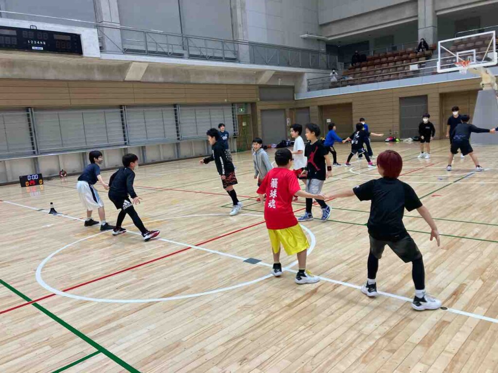 DF練習も実施