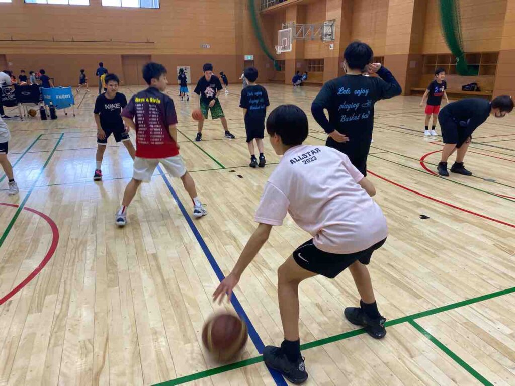 午後はレベルを上げて対人練習を実施