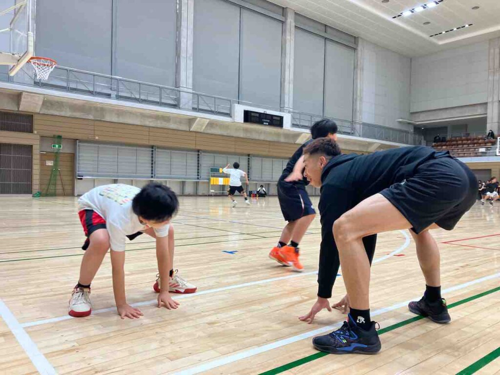DF練習も実施