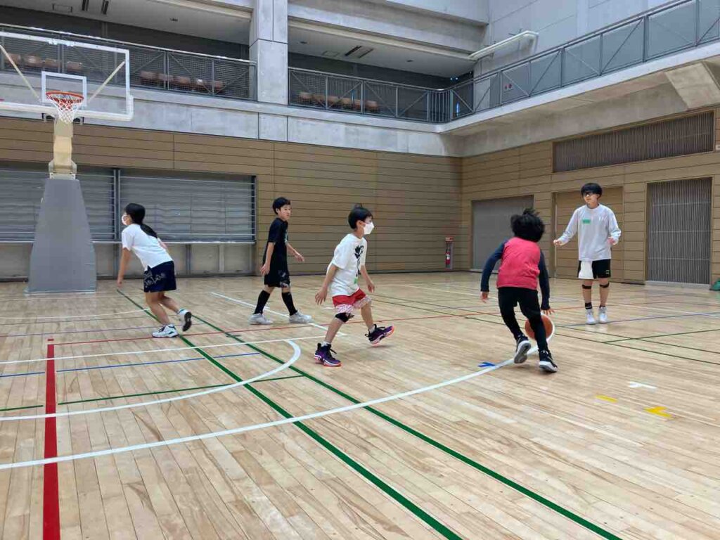 最後は3x3紅白戦