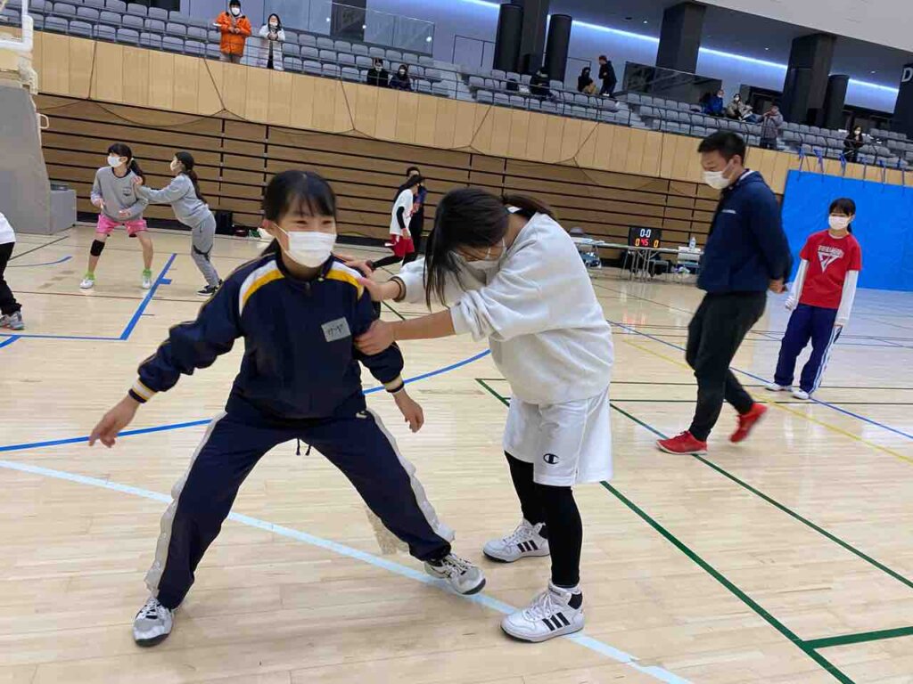 最終日だからこそ気合いを入れて声を出して全力で
ディフェンス練習