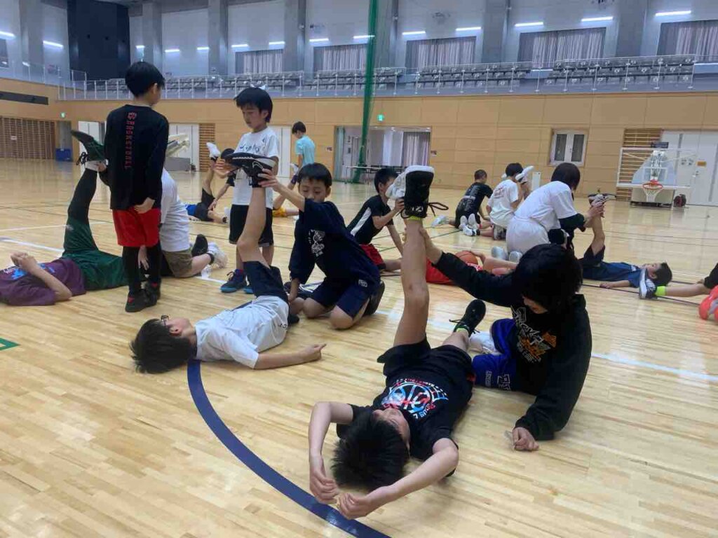 ストレッチして帰りましょう(^o^)