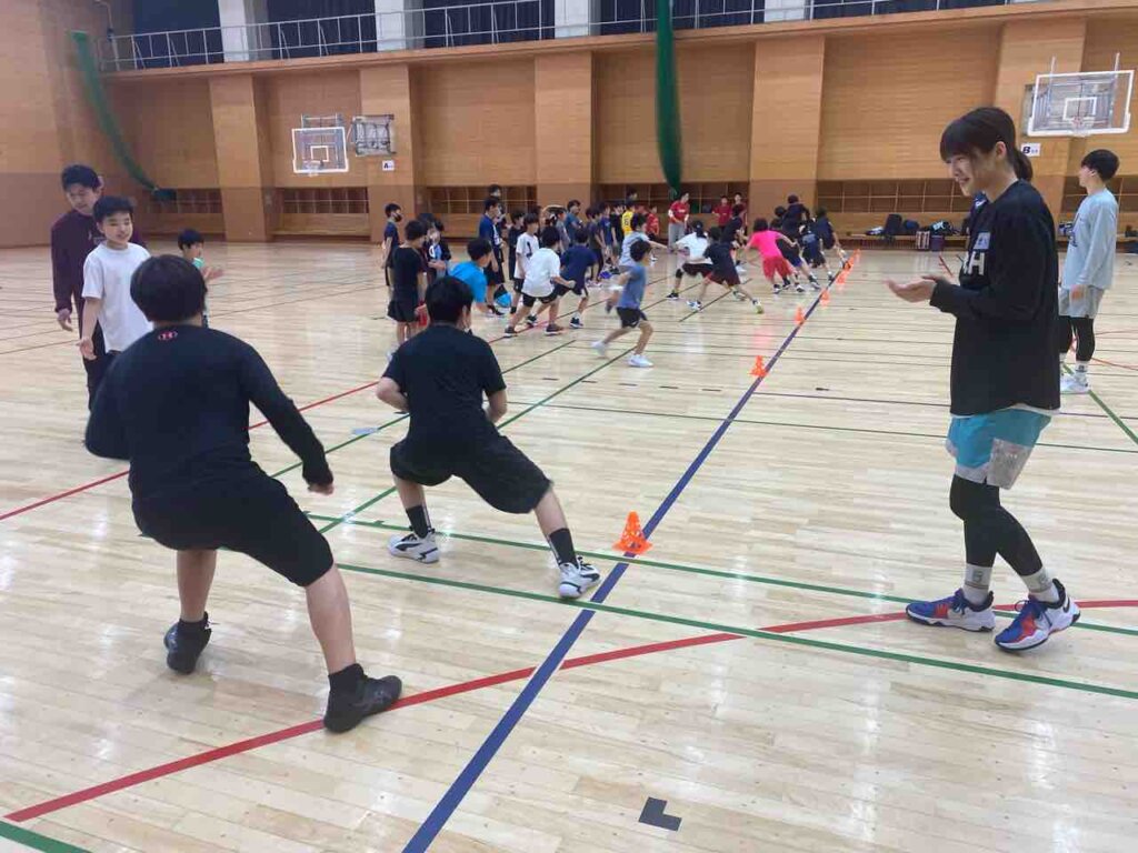 DF練習も実施