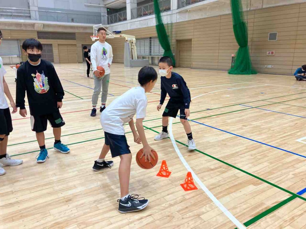 1日目同様に低学年、高学年に分かれて実施