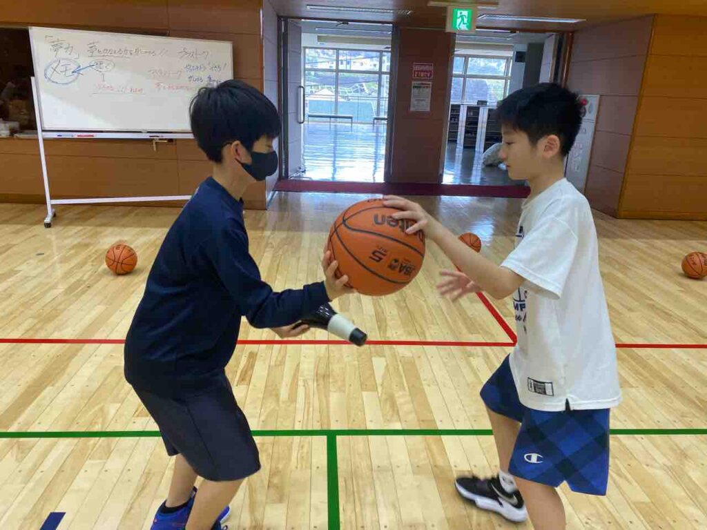 午後はレベルを上げて対人練習を実施