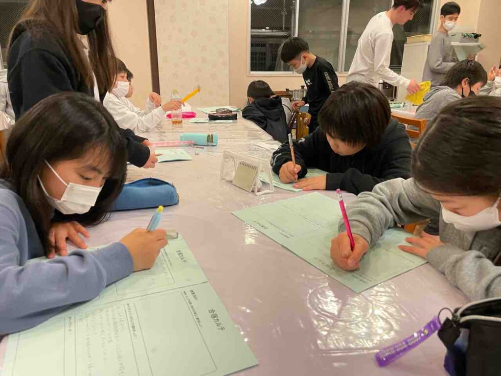 カルテ記入昨日よりも気づきがたくさんあったみたいです