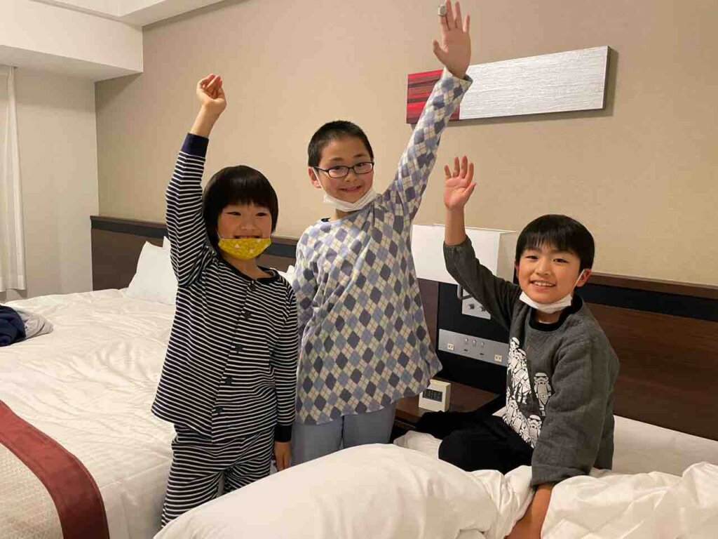 良く寝て、明日も頑張りましょ
