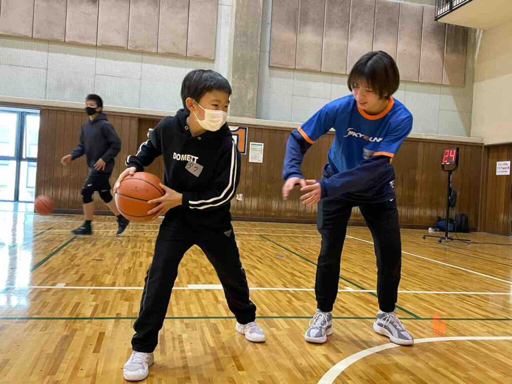 ボールの位置にも気をつけよう