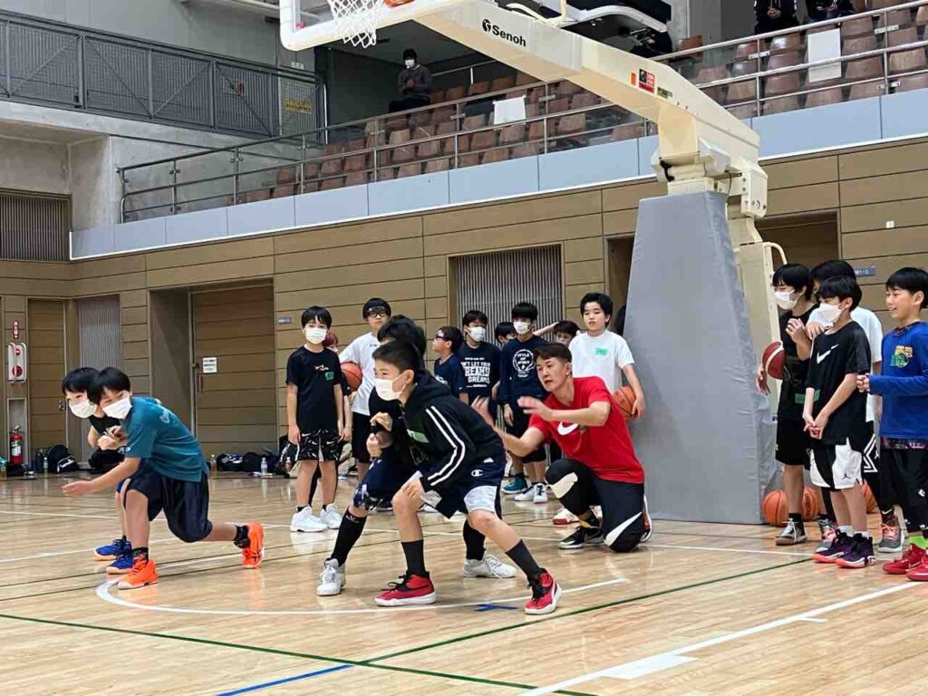 1日目同様に低学年、高学年に分かれて実施