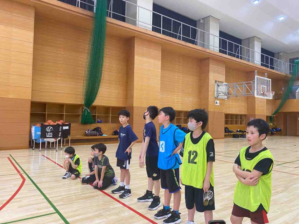 練習の最後は紅白戦を実施