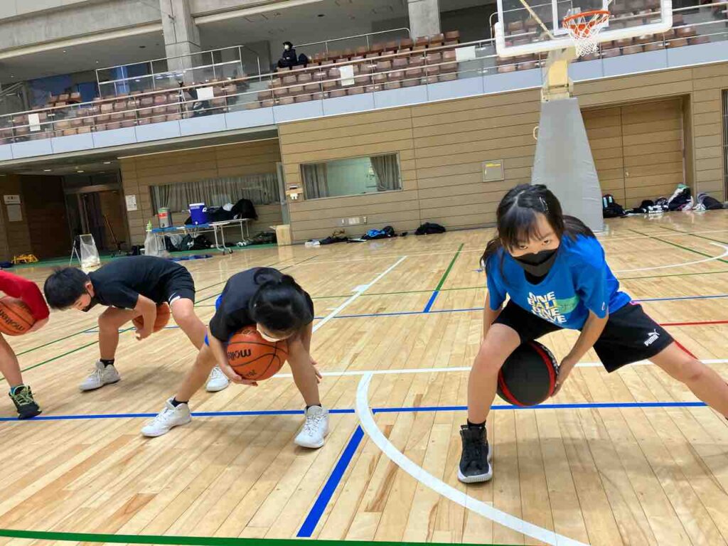 1日目同様に低学年、高学年に分かれて実施