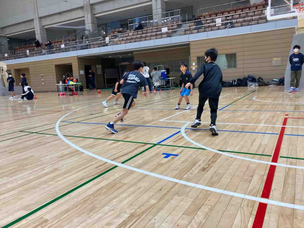 最後は3x3紅白戦