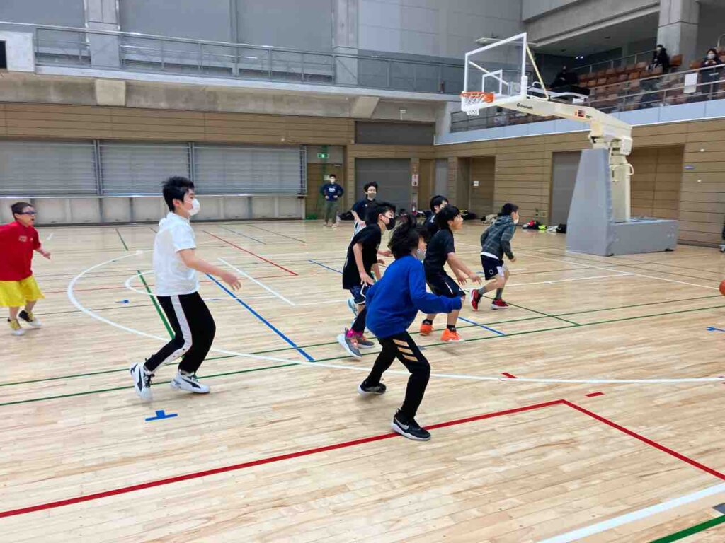 DF練習も実施
