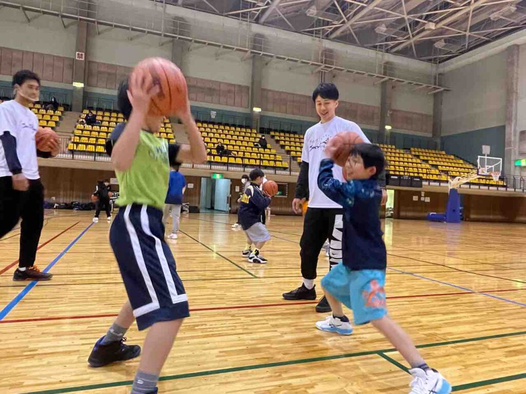 ボールの位置にも気をつけよう