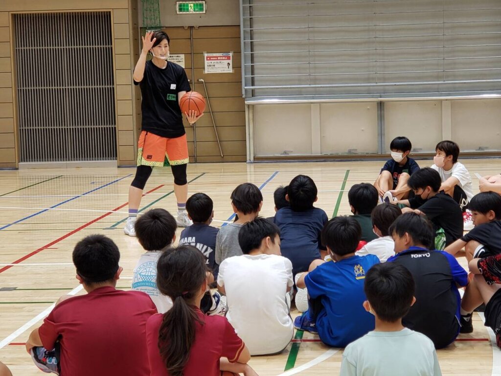 最後に、今日学んだシュートに大切なことをみんなで再確認！